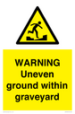 warning-uneven-ground-within-graveyard~